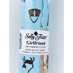 Vintage Sally Foster Wrapping Gift Paper - Girlfriend - Diva - Cat  Shopping New